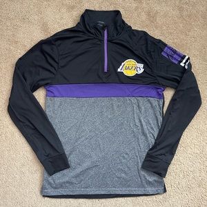 NBA | Los Angeles Lakers Long Sleeve 1/4 Zip Pullover